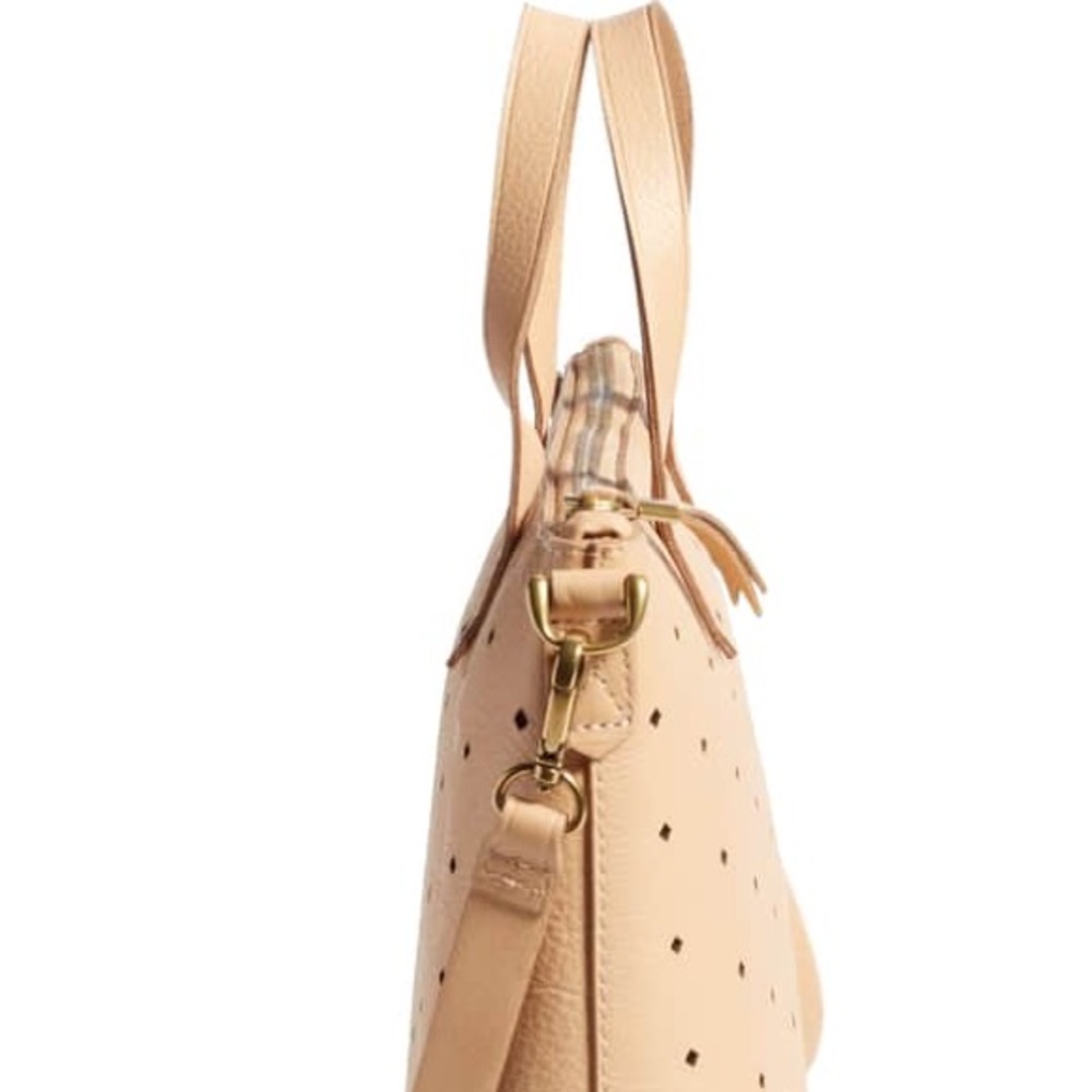 Madewell Transport Perforated Leather Crossbody - Picture 6 of 7